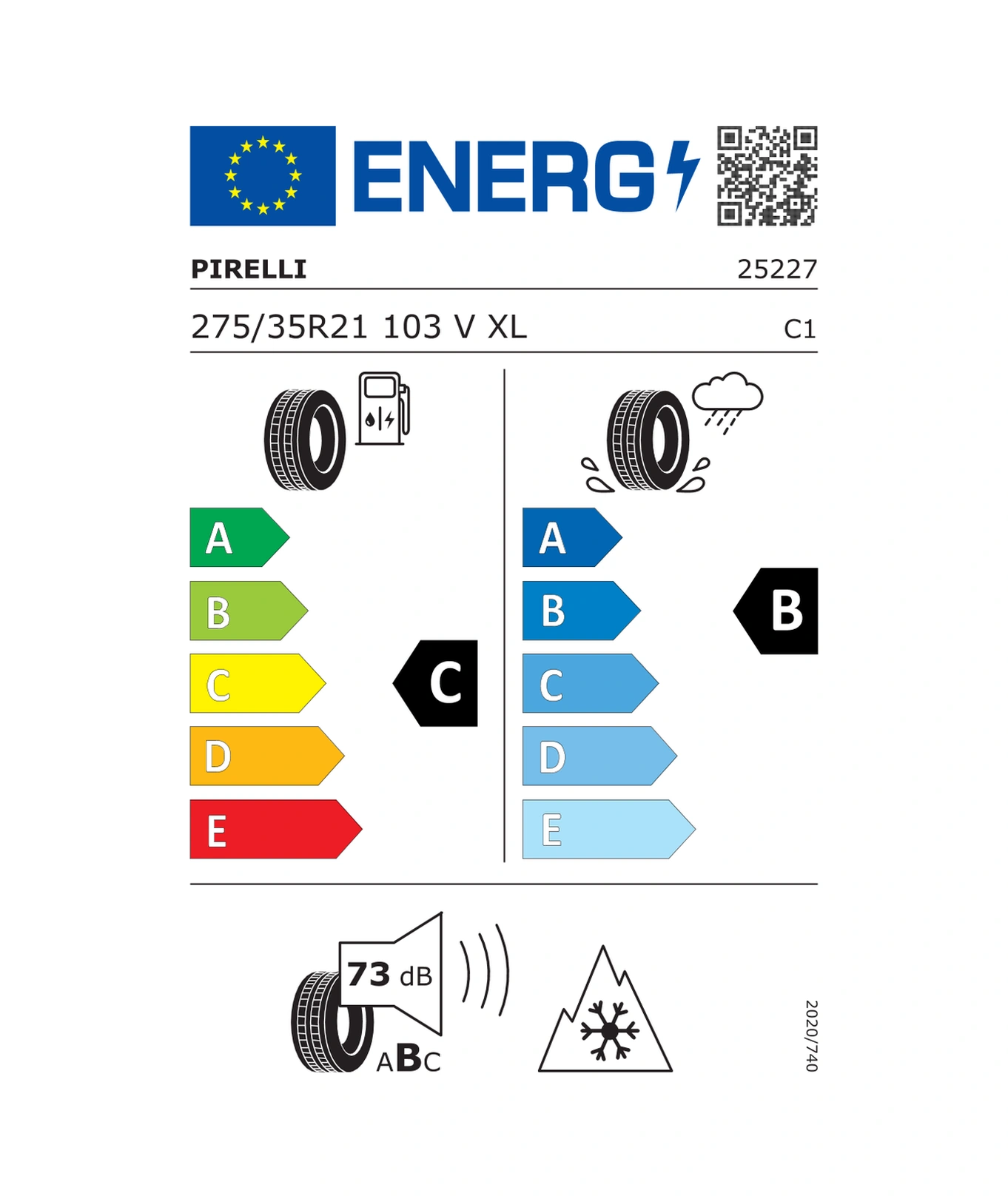 Pirelli 275/35R21 103V Winter Sottozero 3 N0 XL Kış Lastiği 2023