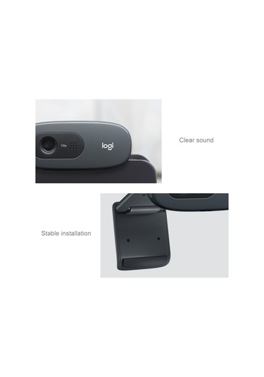 Sones Logitech C270 Hd Web Kamerası, Hd 720p Görüntülü Aramalar İçin Her İhtiyacı Karşılıyor