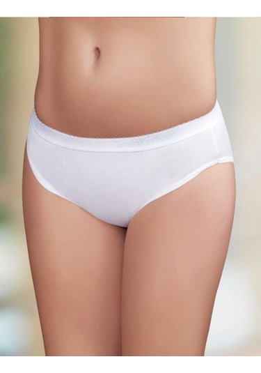 Şahinler 12' Li Ribana Beli Yazılı Külot Mb037