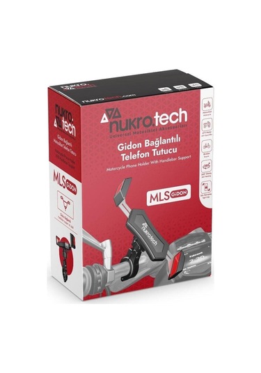 Nukrotech Mls Gidon Bağlantılı Telefon Tutucu Siyah