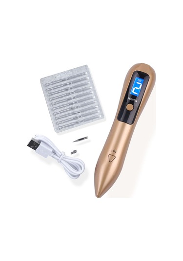 9 Seviye Lazer Plazma Kalemi Köstebek Kaldırma Karanlık Nokta Sökücü Lcd Cilt Bakımı Noktası Kalem Cilt Siğil Etiketi Dövme Temizleme Aracı Güzellik Caregold Rengi Altın Rengi