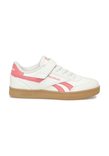 Reebok Smash Edge Elastıc Kırık Beyaz Kız Çocuk Sneaker Beyaz-Pembe