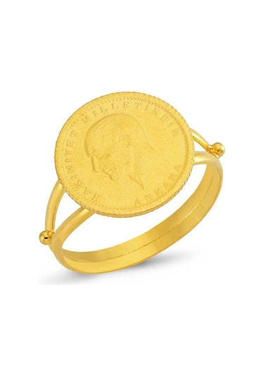 Ata Çeyrek Altın Yüzük 3.90 Gram