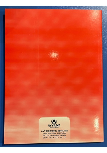 Ayyıldız Kurs Defteri 10 Adet