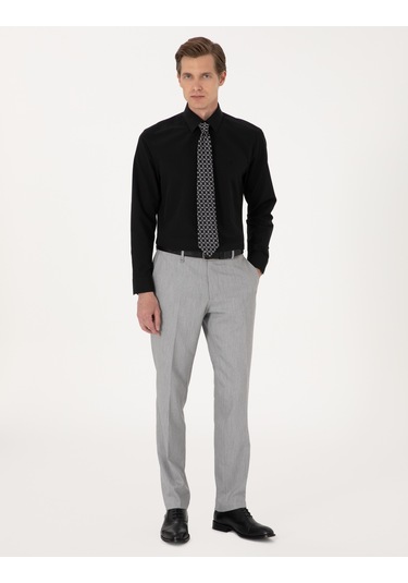 Pierre Cardin Erkek Siyah Gömlek Basic 50316742-vr046 Siyah
