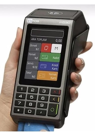 Inpos M530 Yazarkasa Pos Cihazı + 2 Paket POS Rulosu