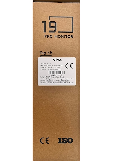 19" Viva M-19 Monitör