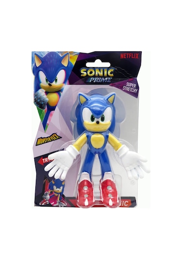 Süper Esnek 14cm. Sonic Prime Figür Seni Bekliyor Ger Ve Bük Sonic