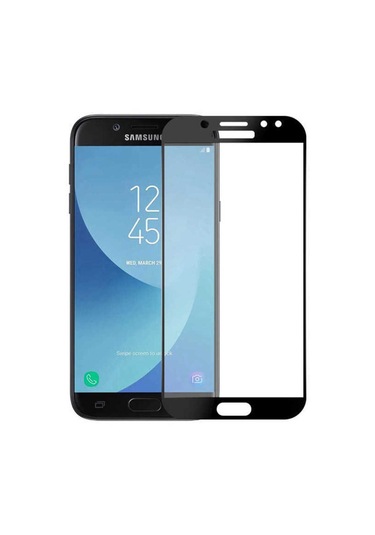 Galaxy Uyumlu J7 Prime Davin 5d Cam Ekran Koruyucu Siyah Senalstore