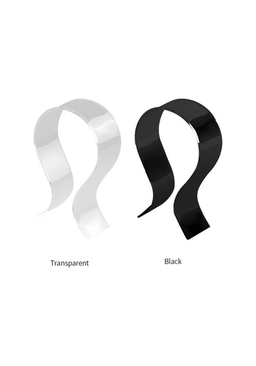 Mufunye Akrilik Kulaklık Tutucu U-şekilli, Kablolu/kablosuz Kulaklıklar İçin Dayanıklı, Ev/ofis/mağaza Kullanıma Uygun, Şeffaf Sergi Ve Saklama Aracı