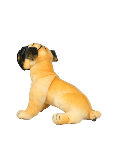 Havlayan Pug Köpek Peluş Oyuncak 25 Cm