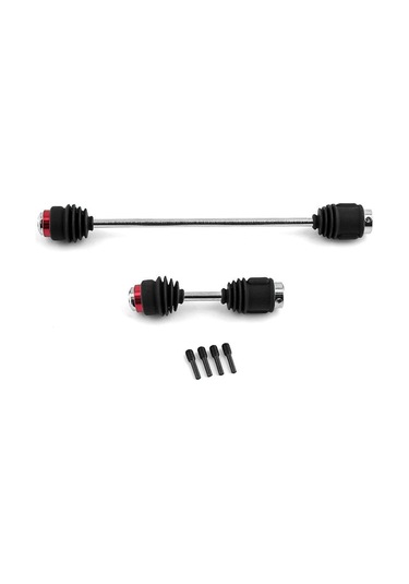 Samdoo Traxxas Summit 1/10 İçin Metal Çelik Merkezi Vites Shaft Seti Cvd防尘lu Yer Değiştirme Parçası Bjm473 Siyah 5650r