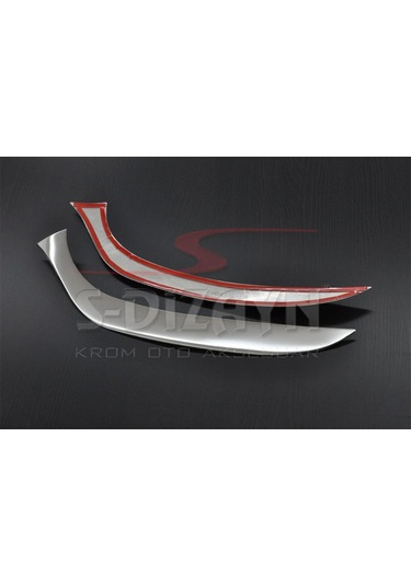 S-Dizayn  Renault Clio 4 Hb Krom Far Alt Çıtası 2012-2016