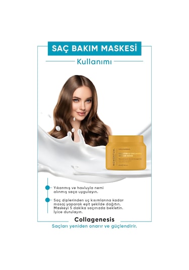 Momentum Keratin & Collagen Saç Bakım Maskesi 500 ML