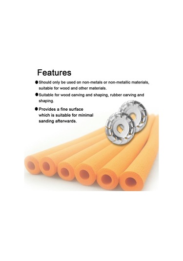 Reedark Hızlı Ahşap Oyma Diski - 65mm Çap, 16mm Delik, Açılı Taşlama İçin Yüksek Performans