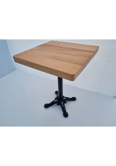 Bintaşmobilya Kayın Kütük Cafe Masası 60X60