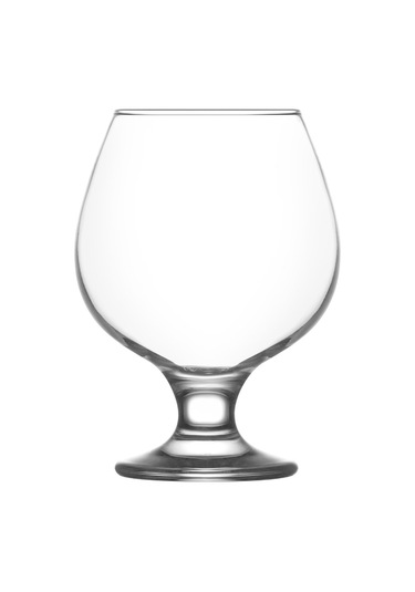 LAV Misket Cam Konyak Bardağı 6'lı 390 ml (Brendi Bardağı )