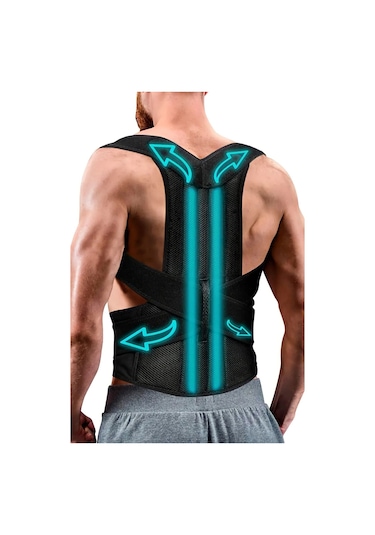 Ankaflex Ortopedik Sırt Omuz Dik Duruş Korsesi