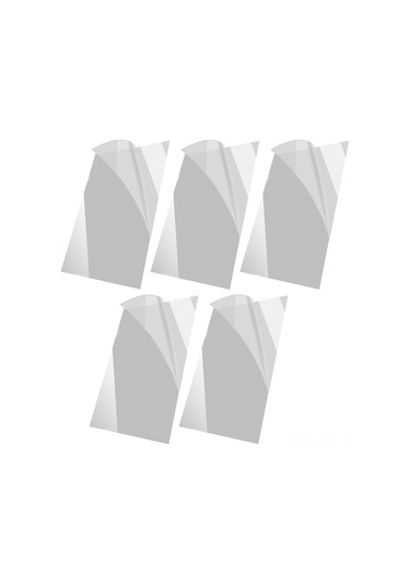 Honmex Creality 5 Adet Fep Kalıp Filmi - Yüksek Işık Geçirgenliği - Halot-mage Pro/mage Ve Diğer 10 İnç Lünetler İçin Uyumlu 286x198x0.15mm Şeffaf