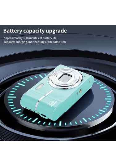 Dijital Kamera, 4k Yüksek Tanımlı Vlog Kamera, Fotoğrafçılık İçin Kameralar, 2.4 'lcd