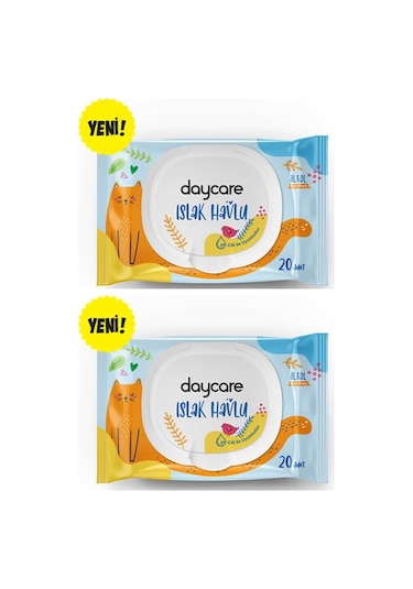Islak Havlu 20'li X 2 Paket 2'li