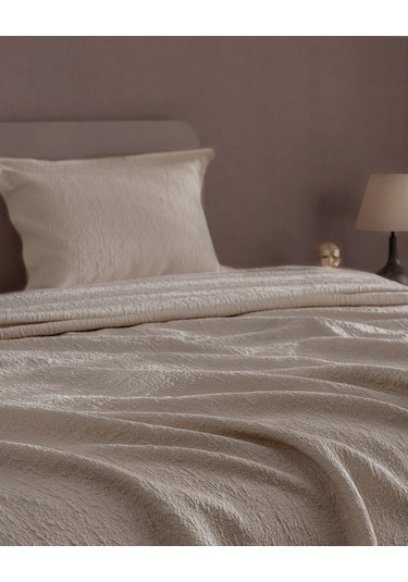 Labenne Çift Kişilik Yatak Örtüsü - Bej 8684427228746 Ekru