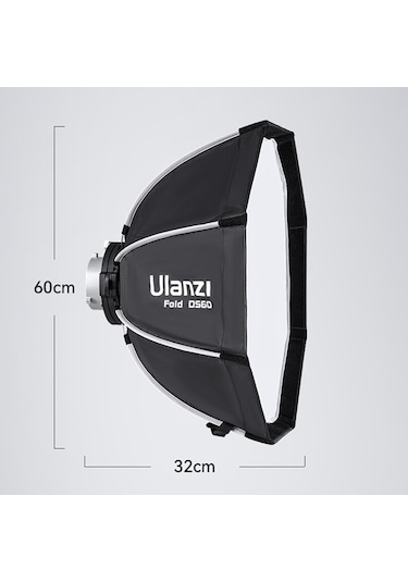 Ulanzi DS60 L067 60 Cm Bowens Mount Octagon Softbox