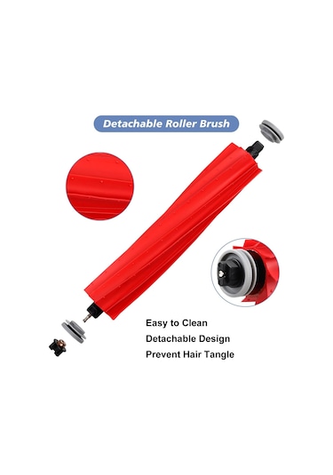 Sointeresting S7 Aksesuar Seti, Roborock S7, S7+, S7 Maxv, S7 Maxv Plus İle Uyumlu, Yedek Parçalar Ana Fırça Paspas Bezi Dahil