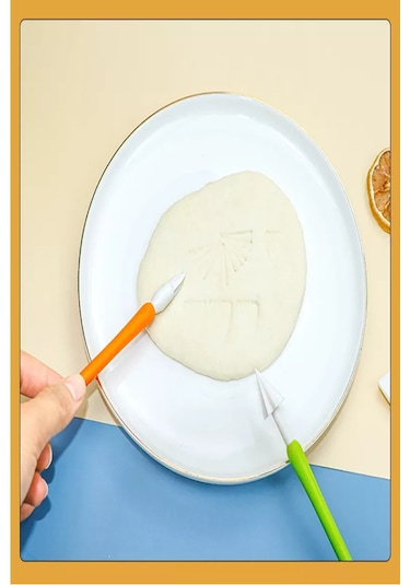 Valletta Harpia 7 Parça Pasta Şekillendirme Seti Karışık Renkli