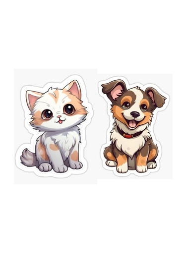 Sevimli Kedi Ve Köpek Cep Sobası,el Isıtıcı,2 Adet Sıcak Su Torba