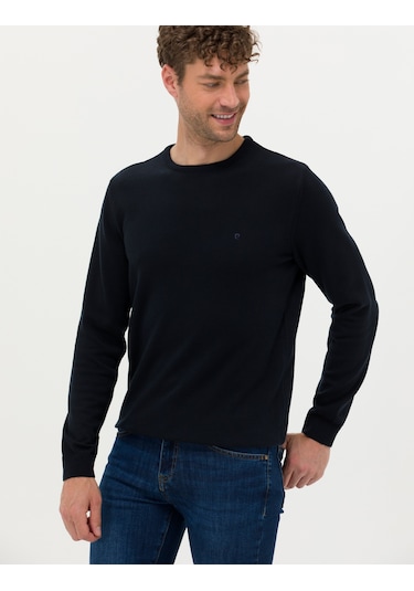 Pierre Cardin Erkek Lacivert Triko Kazak 50270179-vr033 Lacivert