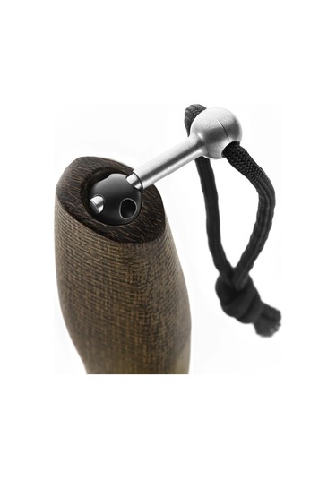 Lionsteel Acha Green Burlap Black Blade Mikarta Bıçak Yeşil