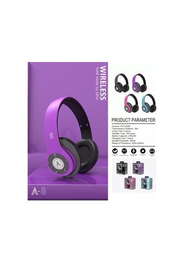 Arion A8S Bluetooth 5.0 Kulak Üstü Kulaklık