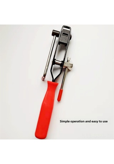 Springsun Ruichi Cr-v Çelik 230mm Toz Koruyucu Klips Pensi - 2 Adet, Klips Sabitleme Ve Demontaj Aracı, 0.48kg Hafif Tasarım