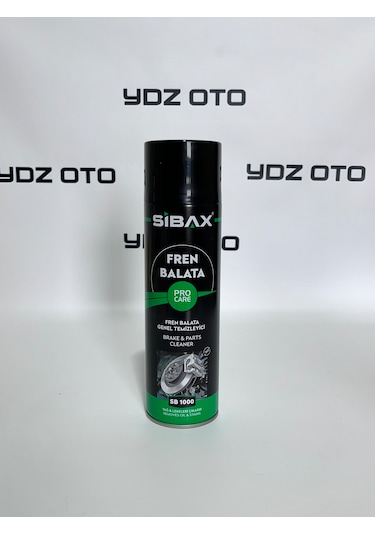 Sibax Fren Balata Temizleyici Sprey 500 Ml Yeni Seri