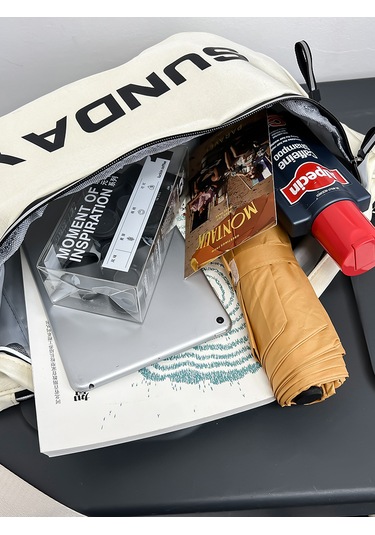 Günlük Çapraz Omuz Askılı Çanta - Gri