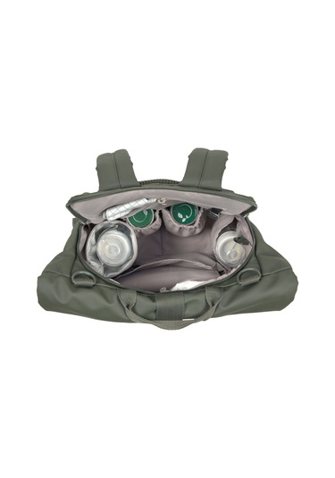 Lassig Rolltop Up Bebek Bakım Sırt Çantası Olive Haki