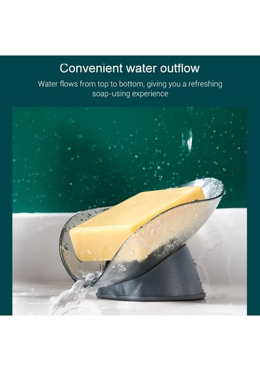 Tuvalet Drenajı Sabun Kutusu Perforasyon Yok Raf Gri