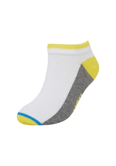 DeFacto Erkek Çocuk Desenli 5'li Patik Çorap T7302A6NSWT16