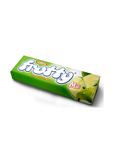 Tayaş Frutty Midi Elmalı Yumuşak Şeker 20 Gr X 24 Adet Kutulu