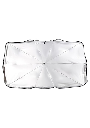 Araç İçi Ön Cam Şemsiye Güneşlik Ön Cam Gölgelik Şemsiye 145 X 80