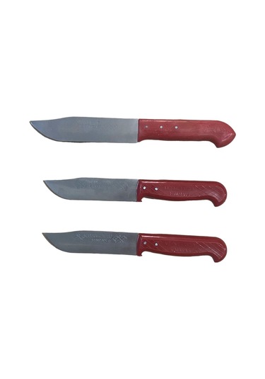 Mobilreyon Mutfak Bıçağı, Kurban Et Ve Doğrama Seti 3'lü 23-28 Cm