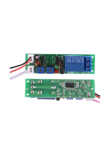 Lemestar 24v Dc Çift Ayarlanabilir Sürekli Döngü Akım-kesme Zamanlama Röle Modülü 0-15 Dakika