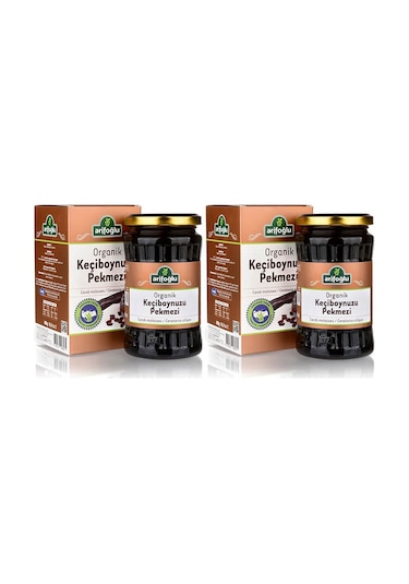 Arifoğlu Organik Keçiboynuzu Pekmezi 2 x 480 G