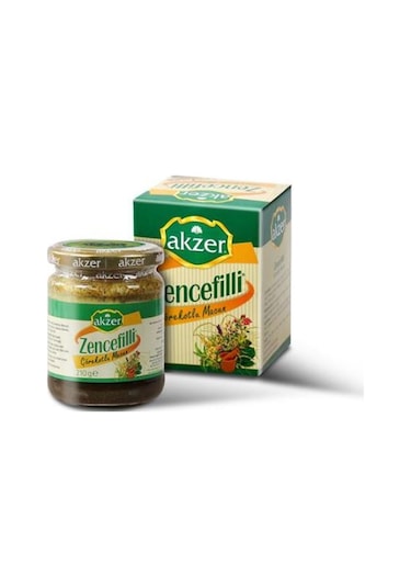 Akzer Zencefilli Çörekotlu Macun 210 G