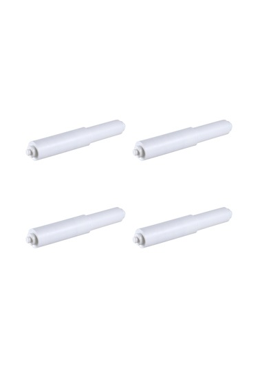 Suntek 4x Tuvalet Kağıdı Tutucu Yaylı Rulo Yardımcı Esnek Beyaz