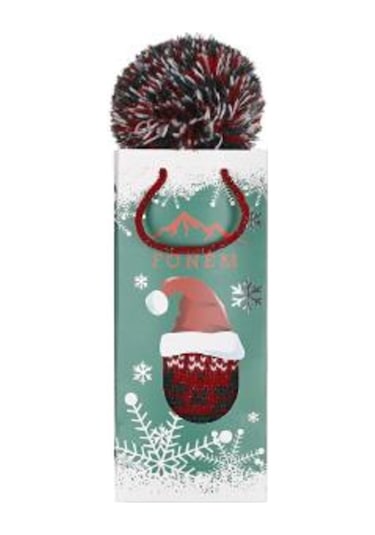Fonem Unisex Ponponlu Yılbaşı Happy New Year Bere Fo 2030-1 Kırmı