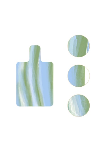 Suntek Pilates Reformer Mat Süet Yoga Minderi Gym Mavi-yeşil Mavi Yeşil