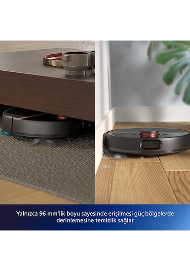 Philips HomeRun 3000 Serisi XU3000/01 Robot Süpürge Siyah