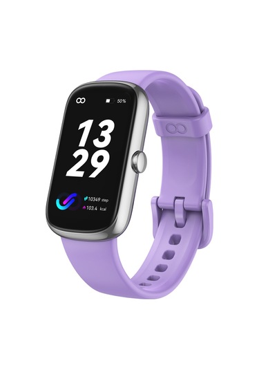 Geeroyoo JZR-GY Kalp Atış Hızı Uyku Takip Ip68 Takipçili Adım Sayar Mor Akıllı Saat (İthalatçı Garantili)